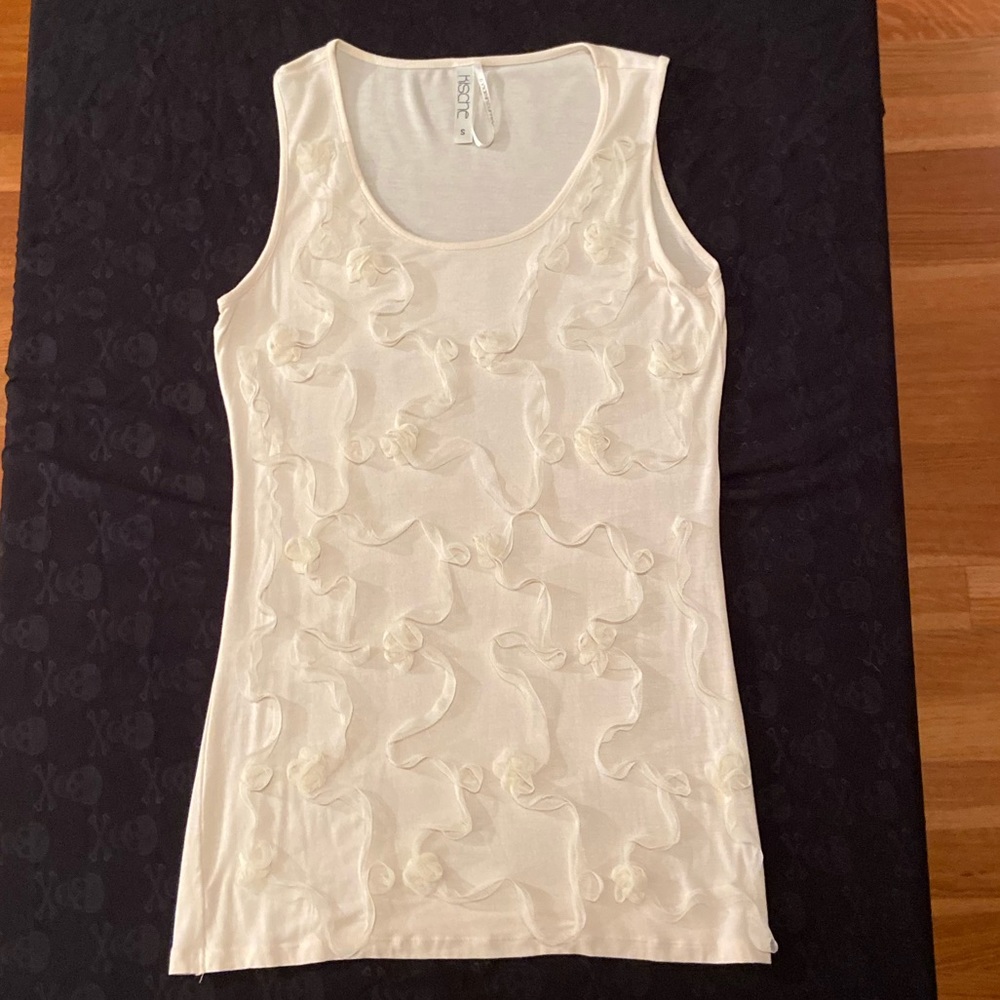 Kische Beige Tank Top